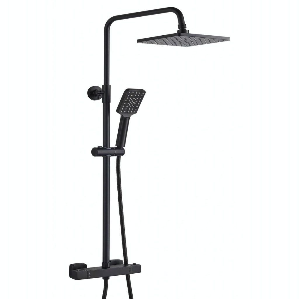 Colonne de douche thermostatique Pluie